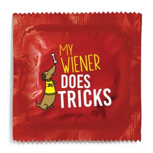 My wiener does tricks funny condom