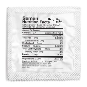 Semen nutrition facts funny condom
