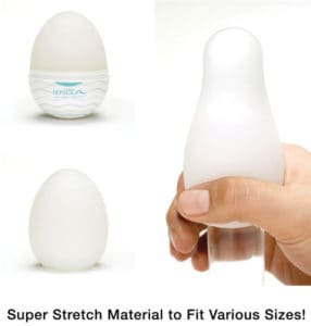 Sex toys for men: Tenga Egg Stretches